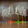 Imagem de Taça de Cristal Bohemia 560 ml Colorida Xtra 6 Peças