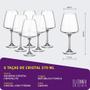 Imagem de Taça De Cristal Bohemia 570Ml Corvus 6 Peças