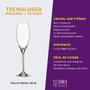 Imagem de Taça De Cristal Bohemia Champanhe 290 Ml Carduelis 1 Peça