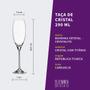 Imagem de Taça De Cristal Bohemia Champanhe 290 Ml Carduelis 1 Peça