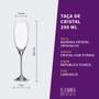 Imagem de Taça De Cristal Bohemia Champanhe 290 Ml Carduelis 2 Peças