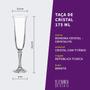 Imagem de Taça De Cristal Bohemia Para Champanhe 175 Ml Branta 1 Peça