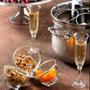 Imagem de Taça De Cristal Bohemia Para Champanhe 175 ml Branta 6 Peças