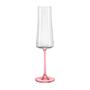 Imagem de Taça De Cristal Bohemia Para Champanhe 210 ml Vermelha Xtra 1 Peça