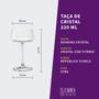 Imagem de Taça de Cristal Bohemia Para Coquetel 220 ml Xtra 6 Peças