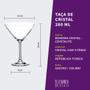 Imagem de Taça De Cristal Bohemia Para Martini 280 ml Colibri 2 Peças