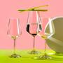 Imagem de Taça de Cristal Bohemia Para Vinho 350 ml Sandra 6 Peças