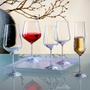 Imagem de Taça de Cristal Bohemia Para Vinho 350 ml Sandra 6 Peças