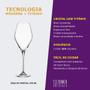 Imagem de Taça De Cristal Bohemia Para Vinho 470 Ml Loxia 2 Peças