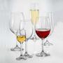 Imagem de Taça De Cristal Bohemia Para Vinho Branco 250 ml Roberta 6 Peças