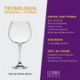 Imagem de Taça de Cristal Bohemia Para Vinho ou Gin 850 ml Flamenco 2 Peças
