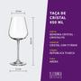 Imagem de Taça De Cristal Bohemia Vinho Branco 450 Ml Ardea 1 Peça
