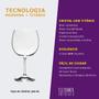 Imagem de Taça De Cristal Bohemia Vinho Ou Gin 600 Ml Roberta 2 Peças
