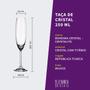 Imagem de Taça De Cristal Para Champagne 250 Ml Linha Milvus Bohemia