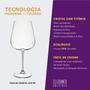 Imagem de Taça de Cristal Para Vinho Bordeaux 670 ml Ardea Bohemia