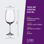 Imagem de Taça de Cristal Para Vinho Bourgogne 640 ml Linha Milvus Bohemia