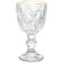 Imagem de Taça de vidro para licor Diamond com fio de ouro Lyor 50 ml