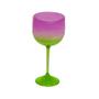 Imagem de Taça Gin Acqua com 550ml Degradê Verde e Roxo - Rizzo