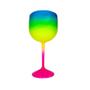 Imagem de Taça Gin Fluor com 550ml Degradê Pink, Verde e Azul - Rizzo