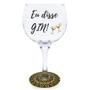 Imagem de Taça Gin Frases Diversas com Base Decorada - 600ml