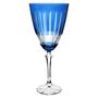 Imagem de Taça lapidada água 350ml cristal ecológico azul elizabeth - Full Fit