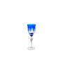 Imagem de Taça licor em cristal Strauss Overlay 237.055 110ml azul escuro