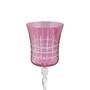 Imagem de Taça P/ Agua Grace Lapidada Cristal 300 Ml Bohemia Magenta