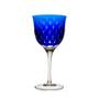 Imagem de Taça para água em cristal Strauss Overlay 225.101.150 520ml azul escuro