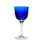 Imagem de Taça para água em cristal Strauss Overlay 225.101.150 520ml azul escuro