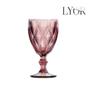 Imagem de Taça para Água Suco Diamond Lilas Lyor 260ml