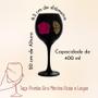 Imagem de Taça Preta Pomba Gira Menina Rosa E Leque 400Ml 20Cm Celebra