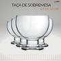 Imagem de Taça Sorvete Sobremesa Açai Paulista 400ml Nadir com 4 peças