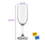 Imagem de Taça Vinho Água Champagne Vidro Cristal Gallant 180Ml Nadir