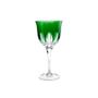 Imagem de Taça vinho branco em cristal Strauss Overlay 225.045 330ml verde escuro