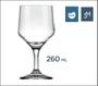 Imagem de Taça Vinho Tinto Branco De Vidro Pequena Buffet 260Ml 06Uni