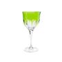 Imagem de Taça vinho tinto em cristal Strauss Overlay 225.045 370ml verde claro