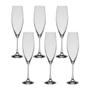 Imagem de Taças de Cristal Bohemia Para Champanhe e Vinho Tinto Sophia 12 Peças