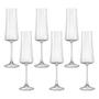 Imagem de Taças De Cristal Bohemia Para Champanhe e Vinho Xtra 12 Peças