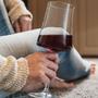 Imagem de Taças de Vinho e Água Cristal 460ml Com Titânio Pleasure 6 peças - Haus Concept 56413/101-6