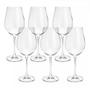 Imagem de Taças vinho branco rosé 6und cristal eco gastro/colibri 350ml  ano novo decoração mesa