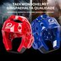 Imagem de Taekwondo Sanda Kickboxing Protetor De Cabeça Karate Muay Thai Sparring Gear Capacete