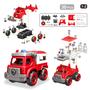 Imagem de Take Apart Toys Truck Toyk 4 em 1 com furadeira elétrica para crianças