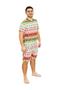 Imagem de Tal Pai Tal Pet Pijama Masculino Curto e Roupa Pet Natal Alegria