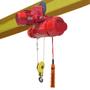 Imagem de Talha Elétrica 500Kg x 9Mts com Cabo de Aço e Troley Elétrico 220V TECA500/9 ACM TOOLS