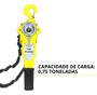 Imagem de Talha Manual 0,75 Tonelada Alavanca Com Corrente 1,5 Metros