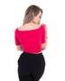 Imagem de Talitha Top De Ribana Com Transpasse Frontal Pink
