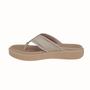 Imagem de Tamanco Feminino Anabela Usaflex Creme