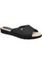 Imagem de Tamanco Feminino Piccadilly Anabela Chinelo Slides 410031 Preto