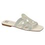 Imagem de Tamanco Moleca Rasteirinha Strass 5462.133 Off White