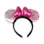 Imagem de Tamanho Grande Minnie Mouse Lantejoulas Arco Bandana Para Mulheres Meninas Festa Festival Disney